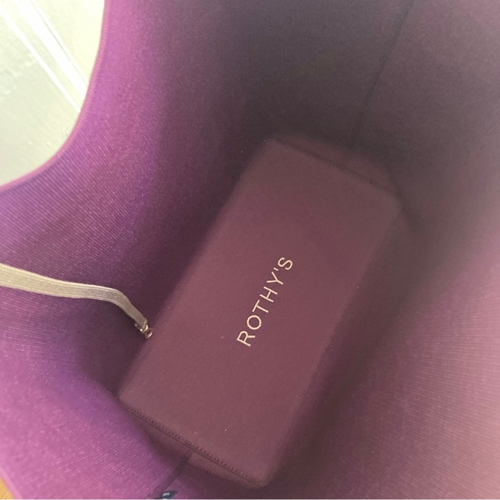 Rothy's Deep Pinot Lightweight Tote. New with tags.